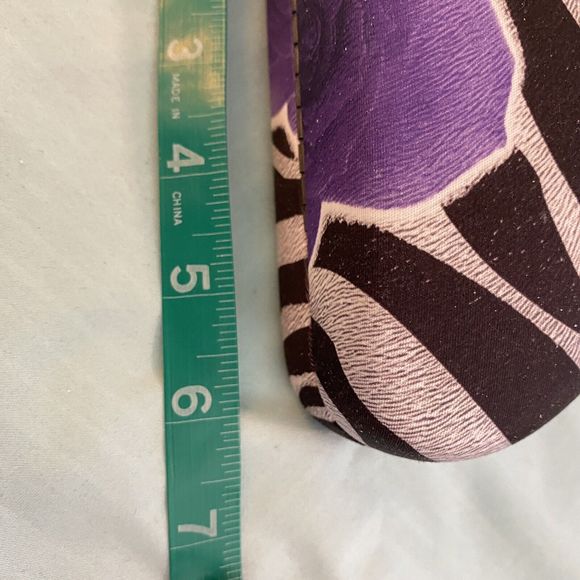 California Accessories Sunglass hard shell Case-purple and black NWT - Picture 8 of 8